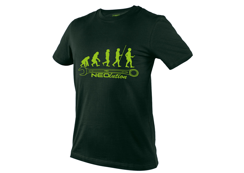 T-shirt z nadrukiem, NEOlution, rozmiar XXXL Neo 81-640-XXXL
