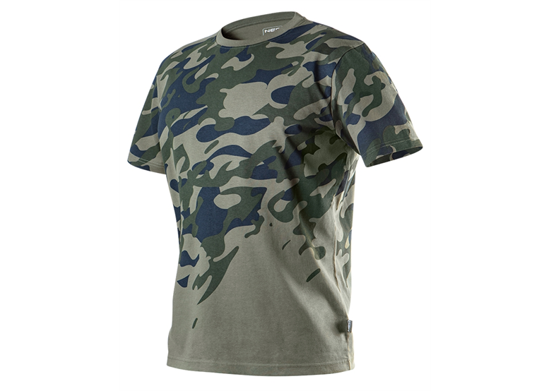 T-shirt roboczy z nadrukiem Neo CAMO 81-613-L