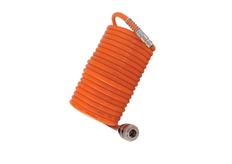 Wąż do sprężonego powietrza spiralny PE 10m standard Pansam A533091
