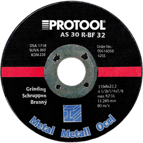 Tarcza do cięcia metalu 115 Protool 619583