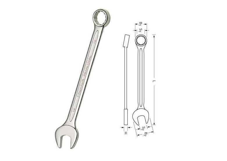 Klucz płasko-oczkowy 19 mm Proxxon PR23919