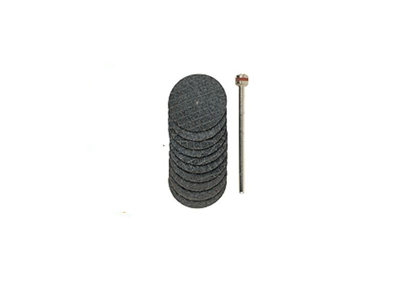 Aluminiowo-oksydowe tarcze tnące ze splotem siatkowym O 22 Proxxon PR28808