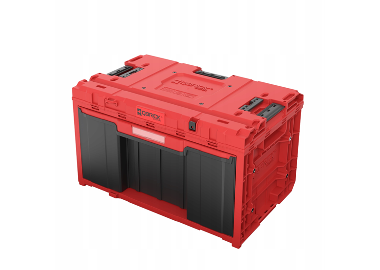 Skrzynia z dużą szufladą Qbrick System ONE 2.0 DRAWER 1 TOOLBOX RED Ultra HD Custom