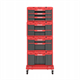 Skrzynia z dużą szufladą Qbrick System ONE 2.0 DRAWER 1 TOOLBOX RED Ultra HD Custom
