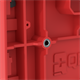 Skrzynia z dużą szufladą Qbrick System ONE 2.0 DRAWER 1 TOOLBOX RED Ultra HD Custom