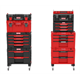 Skrzynka z szufladami Qbrick System PRIME DRAWER 3 TOOLBOX EXPERT RED Ultra HD Custom