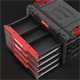 Skrzynka z szufladami Qbrick System PRIME DRAWER 4 TOOLBOX BASIC