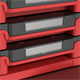Skrzynka z szufladami Qbrick System PRIME DRAWER 4 TOOLBOX EXPERT RED Ultra HD Custom