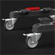 Kółka do szuflad Qbrick System PRIME DRAWERS MOBILE ADAPTERS