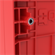 Skrzynka z szufladą Qbrick System PRO 2.0 DRAWER 1 TOOLBOX PROFI BASIC RED Ultra HD Custom