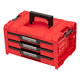 Zestaw szuflad na platformie kołowej Qbrick System PRO 2.0 DRAWER SET EXPERT RED Ultra HD Custom