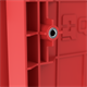 Kołowa skrzynka narzędziowa Qbrick System PRO CART 2.0 PROFI PLUS RED Ultra HD