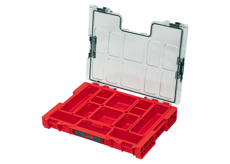 Organizer z wyjmowanymi kubełkami Qbrick System PRO ORGANIZER 200 RED Ultra HD Custom