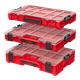 Organizer z wyjmowanymi kubełkami Qbrick System PRO ORGANIZER 200 RED Ultra HD Custom