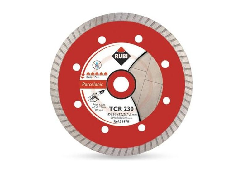 Tarcza diamentowa turbo NA SUCHO 1,2mm Rubi TCR 115