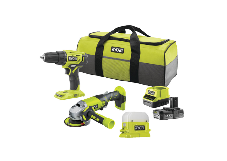 Zestaw elektronarzędzi 18V Ryobi ONE+ RCK183F-120S 1x2.0Ah