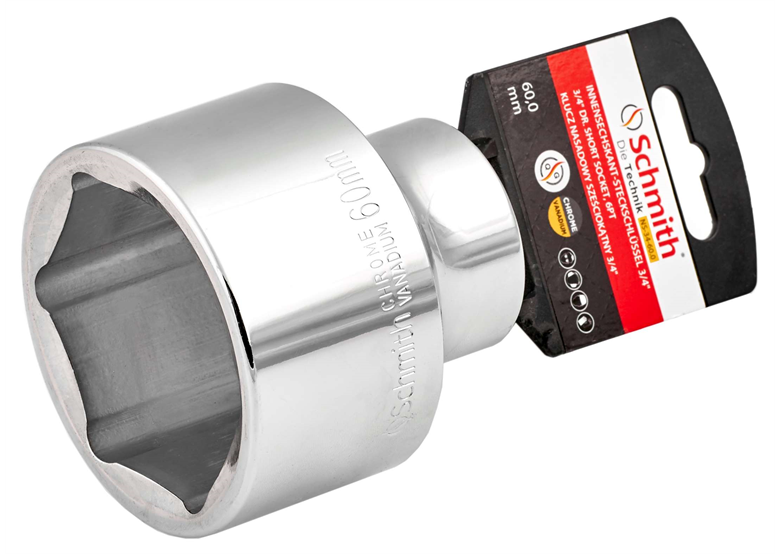 Klucz nasadowy sześciokątny 3/4" 46mm Schmith NS-34-46