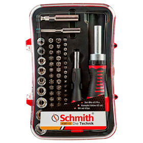 Zestaw bitów 65szt. Schmith SQBT-11