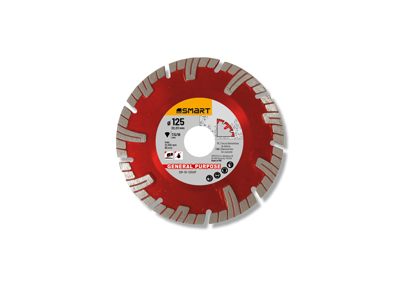 Tarcza diamentowa 125mm Smart365 General Purpose