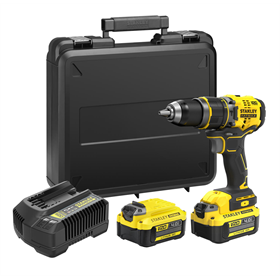 Wiertarko-wkrętarka udarowa Stanley FatMax V20 SFMCD721M2K 2x4,0Ah