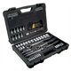 Klucze nasadowe 1/4",  3/8",  1/2", zestaw 80 elementów Stanley STHT0-73930