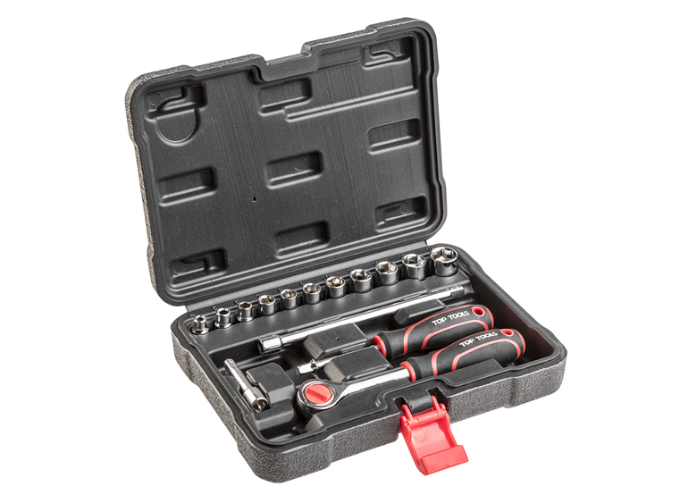 Klucze nasadowe 15szt. Top Tools 38D525