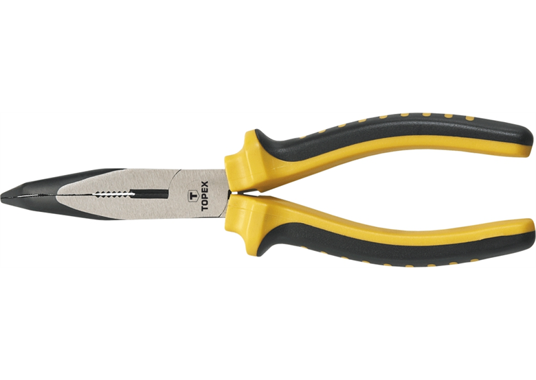 Szczypce wydłużone wygięte 160mm Topex 32D103