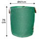 Torba ogrodowa 270 L Verto 15G541