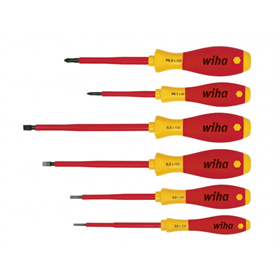 Zestaw wkrętaków SoftFinish electric 6szt. Wiha 320NK6
