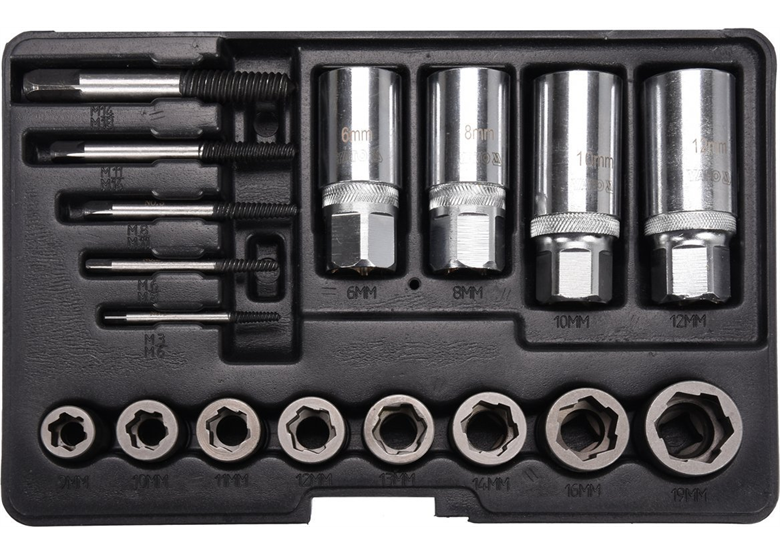 Zestaw nasadek uniwersalnych 17szt. Yato YT-06033
