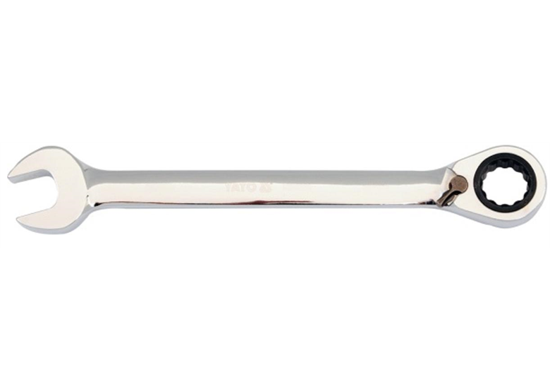 Klucz płasko-oczkowy z grzechotką 17 mm Yato YT-1660