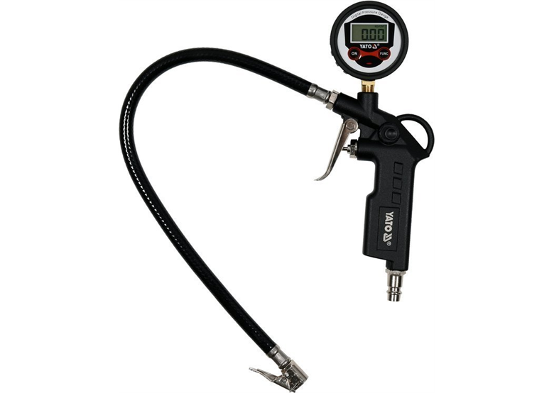 Pistolet do pompowania z manometrem LCD Yato YT-23702