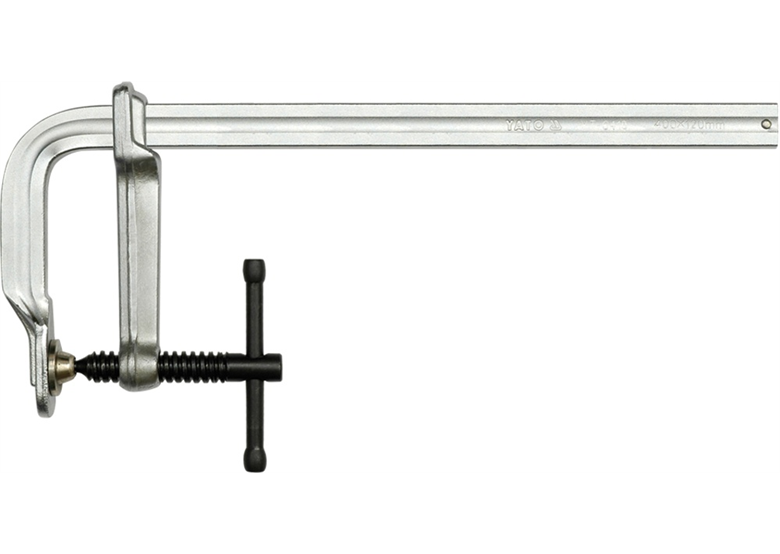 Ścisk stolarski kuty 400X120 chromowany Yato YT-6413