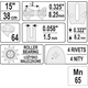 Prowadnica łańcucha Yato YT-84934